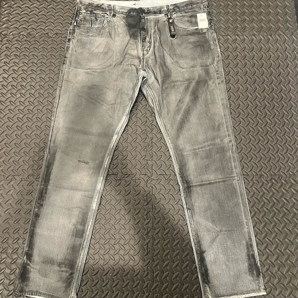 PRPS Demon Straight Fit Wisteria Coated Jeans Size 42